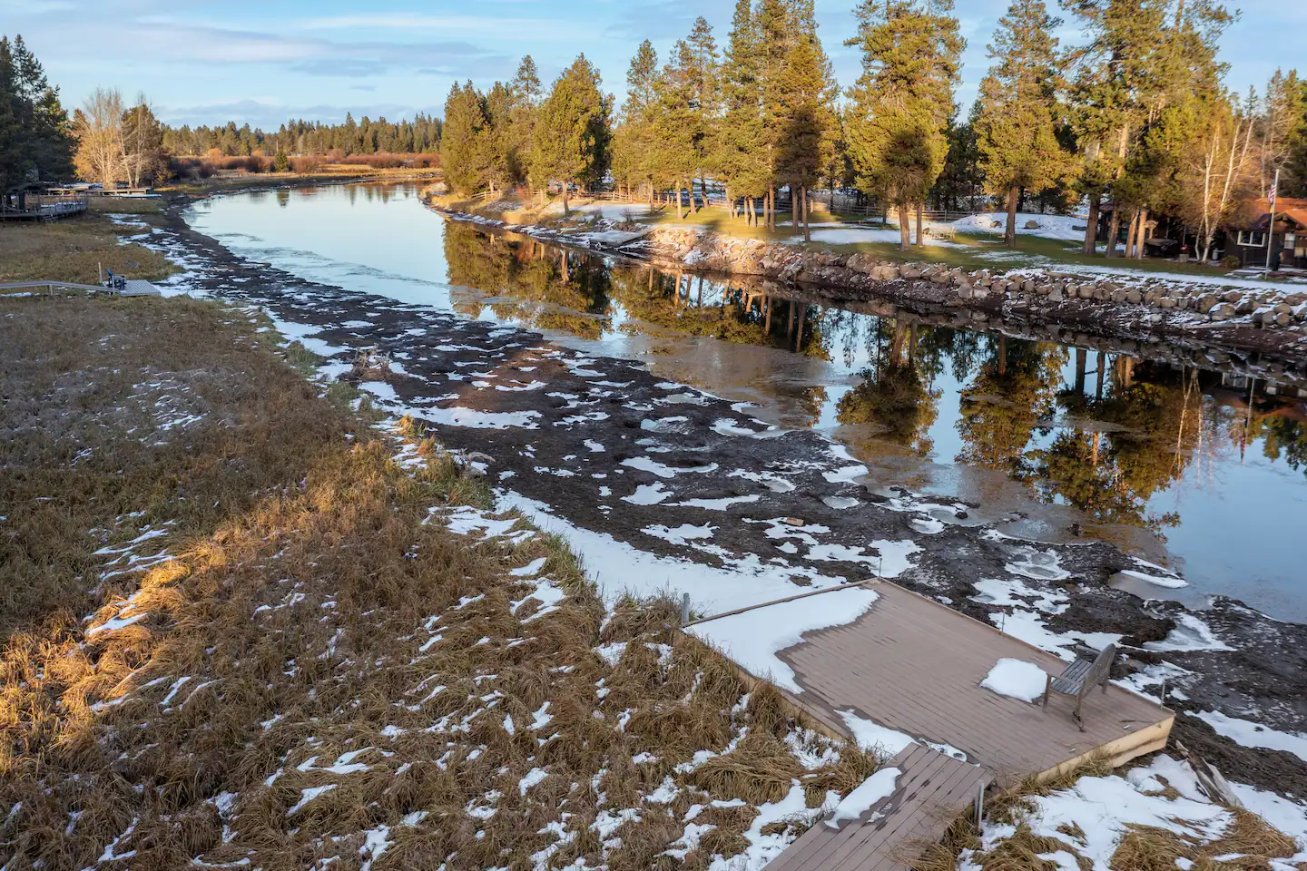 Backyard River